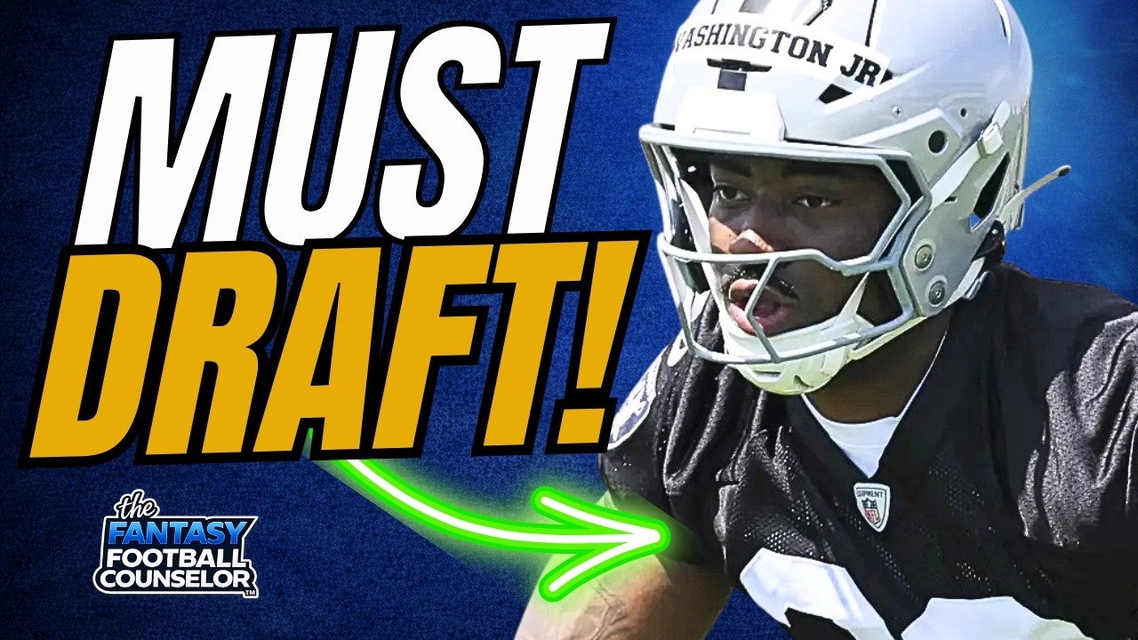 You NEED These 5 Must Draft Fantasy Football RBs!