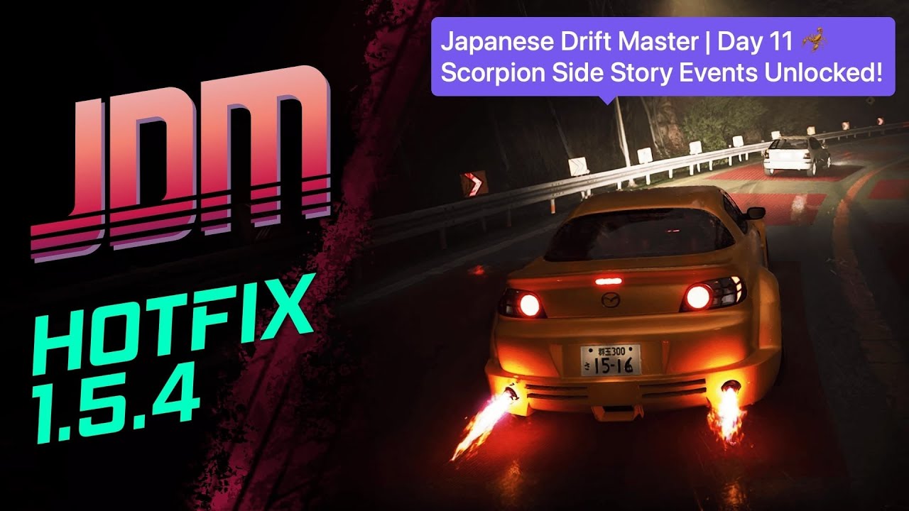 Japanese Drift Master | Day 11 🦂 Scorpion Side Story Events Unlocked!