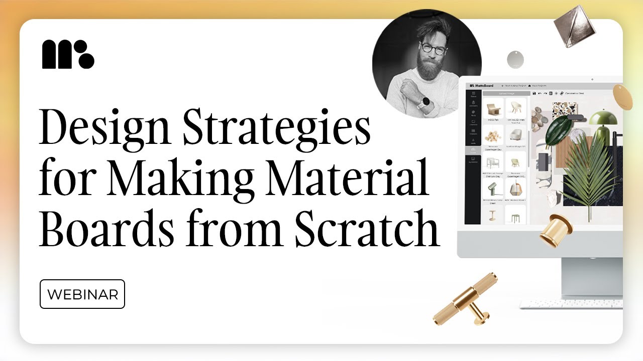 Mattoboard Webinar - Design Strategies for Making Material Boards from Scratch with Guy Adam Ailion