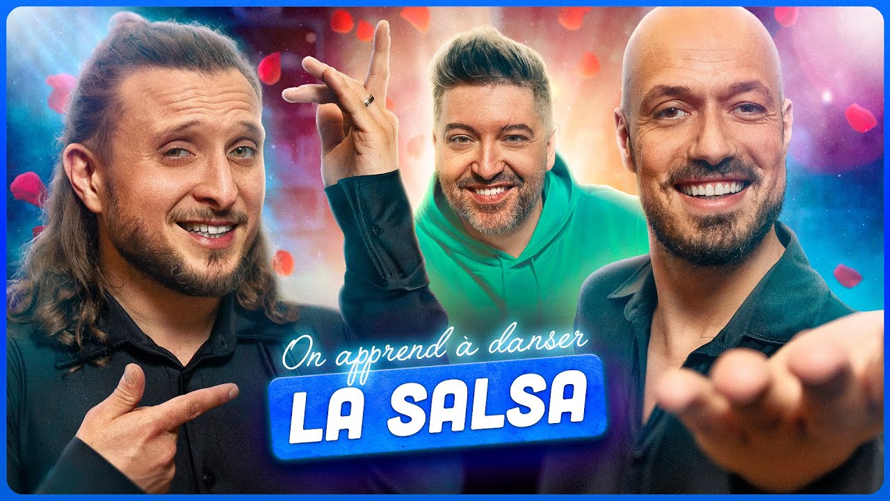 Chris Marques nous apprend la salsa et on découvre qu'il est fascinant