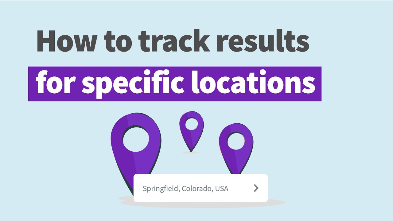How to do rank tracking for specific locations in SERPWatcher