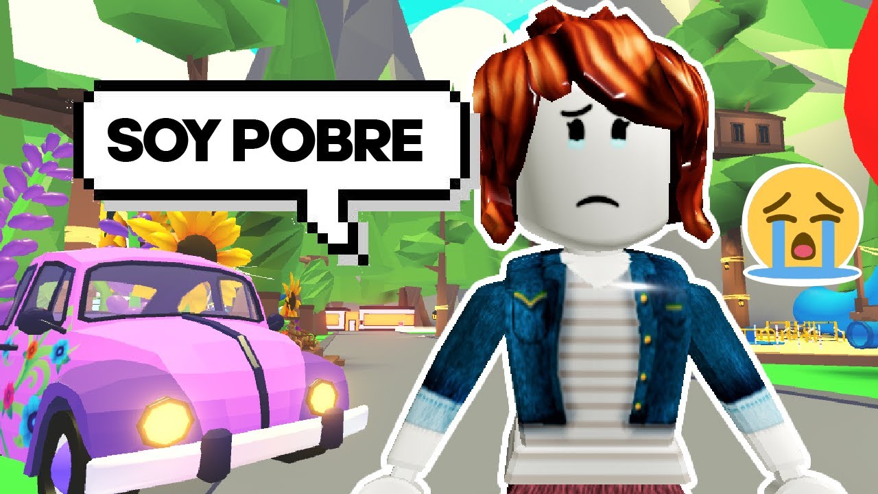 Adopté a una niña POBRE y me estafó | Roblox Adopt me