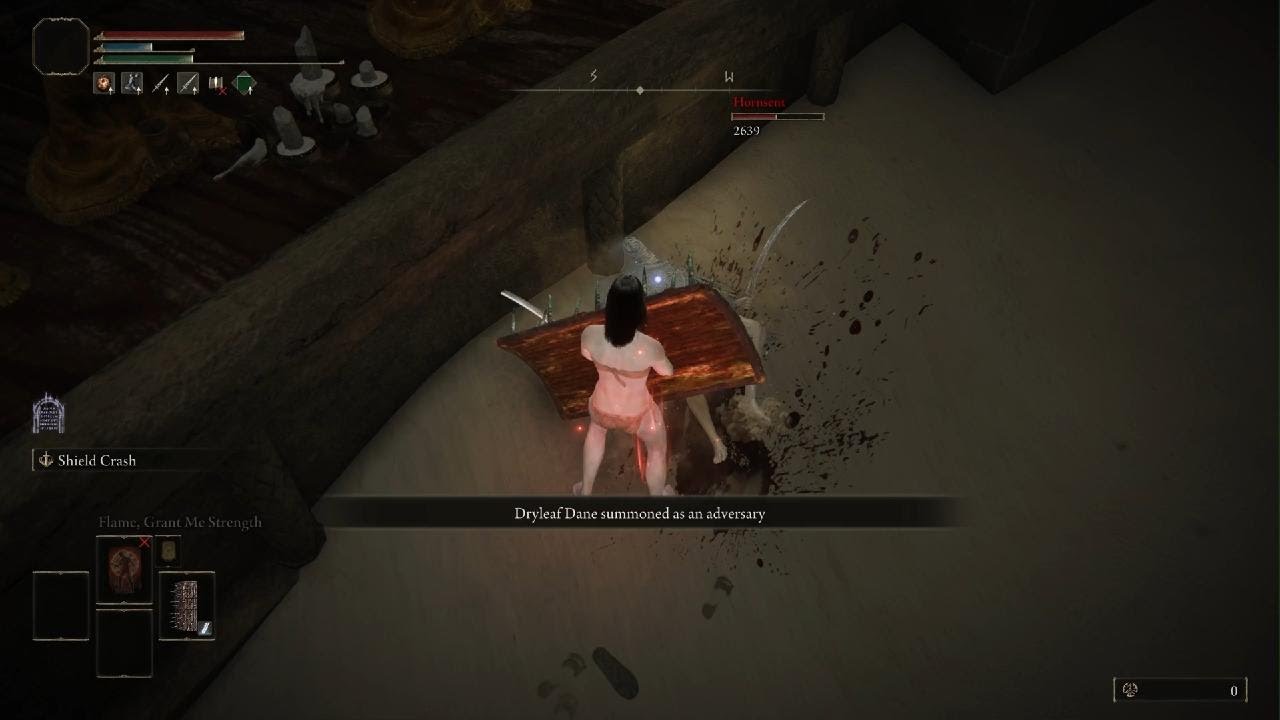 Kinda working strategy for Leda boss fight, on RL1, Scadutree blessing lvl 0