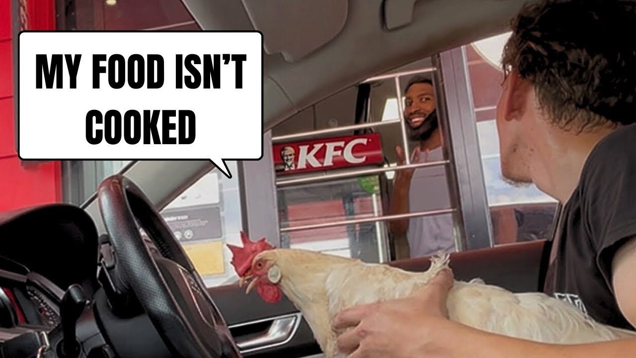 I Tried Returning a LIVE Chicken to KFC 😳