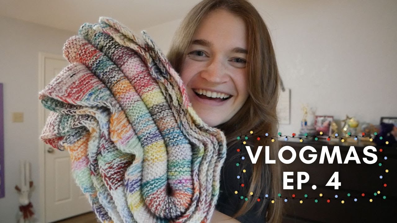 Vlogmas 2025 Episode 4 | Finishing My Cozy Comfort Throw & A Texas Christmas