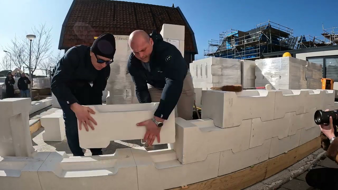 Build a house with no cement! System 3E - 3Homee