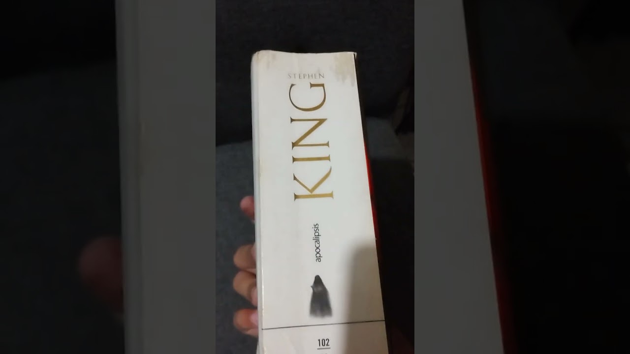 Unboxing - Abriendo el libro  Apocalipsis de Stephen King