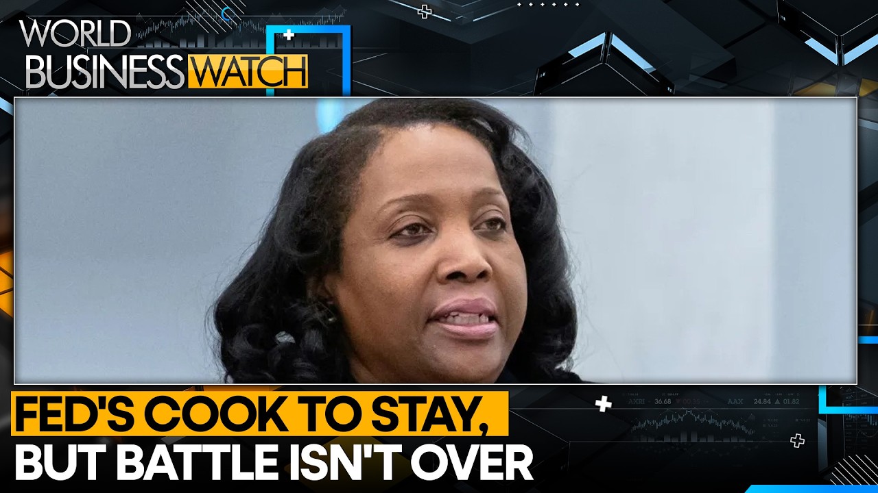 Trump Loses Round One on the Federal Reserve | WION Business Watch