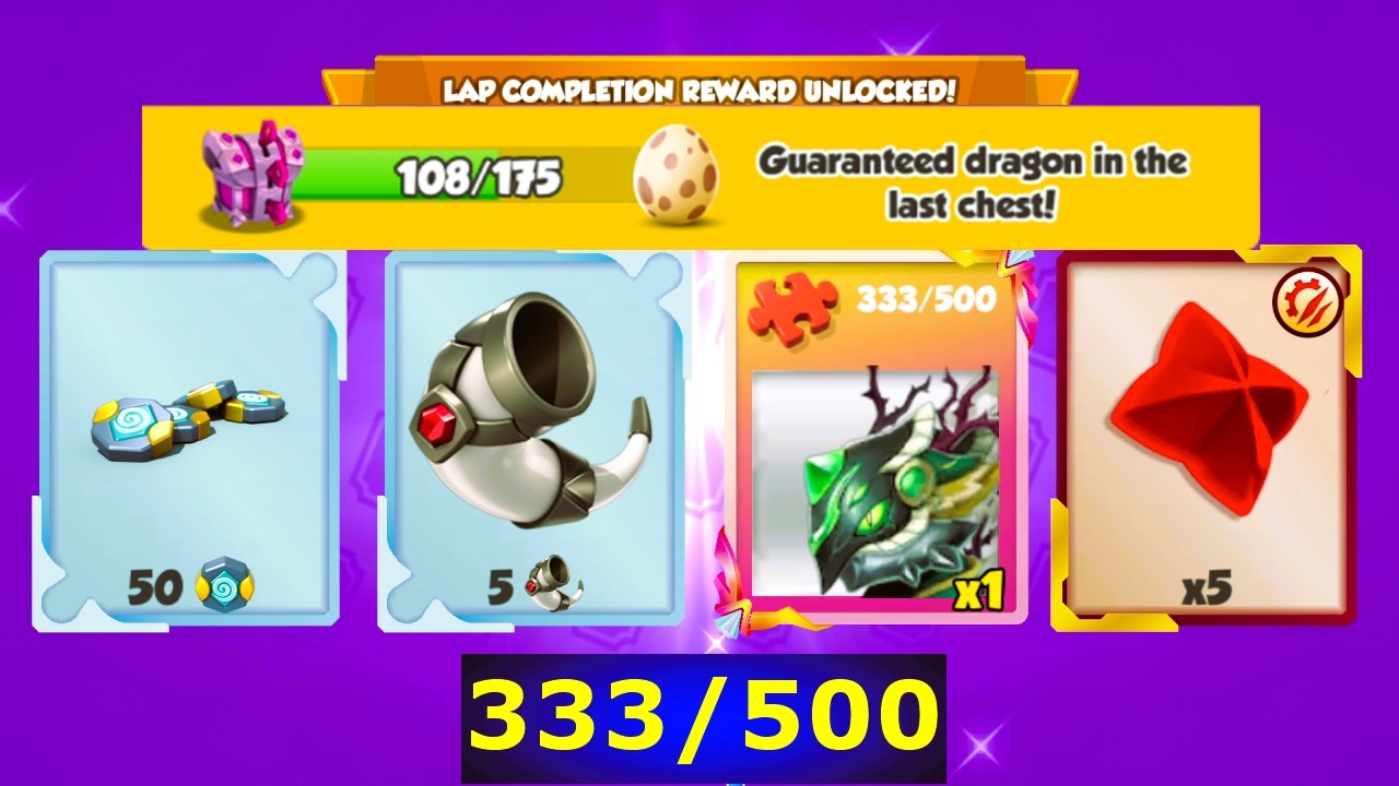 333/500 Curantis Dragon piece | Chapter 11 Whirligig double trouble event | DML