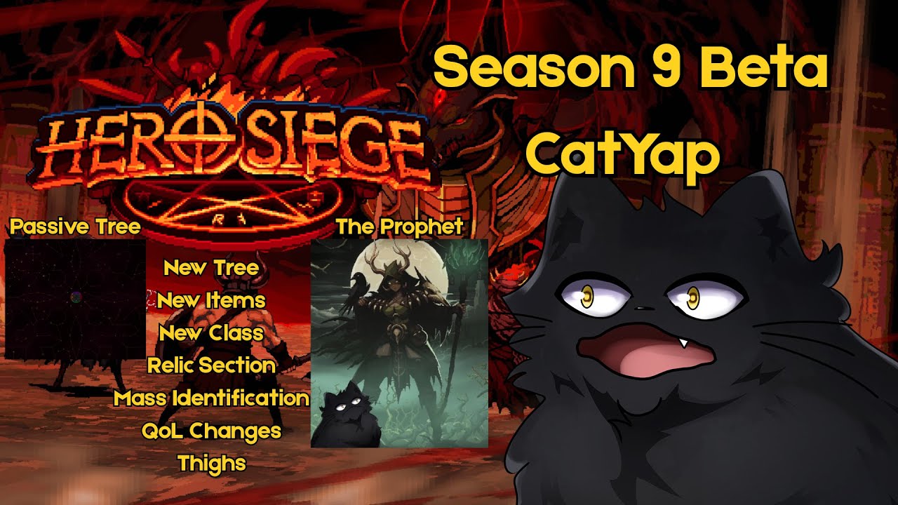 Cat Yappin About Hero Siege Season 9 Beta First Few Days