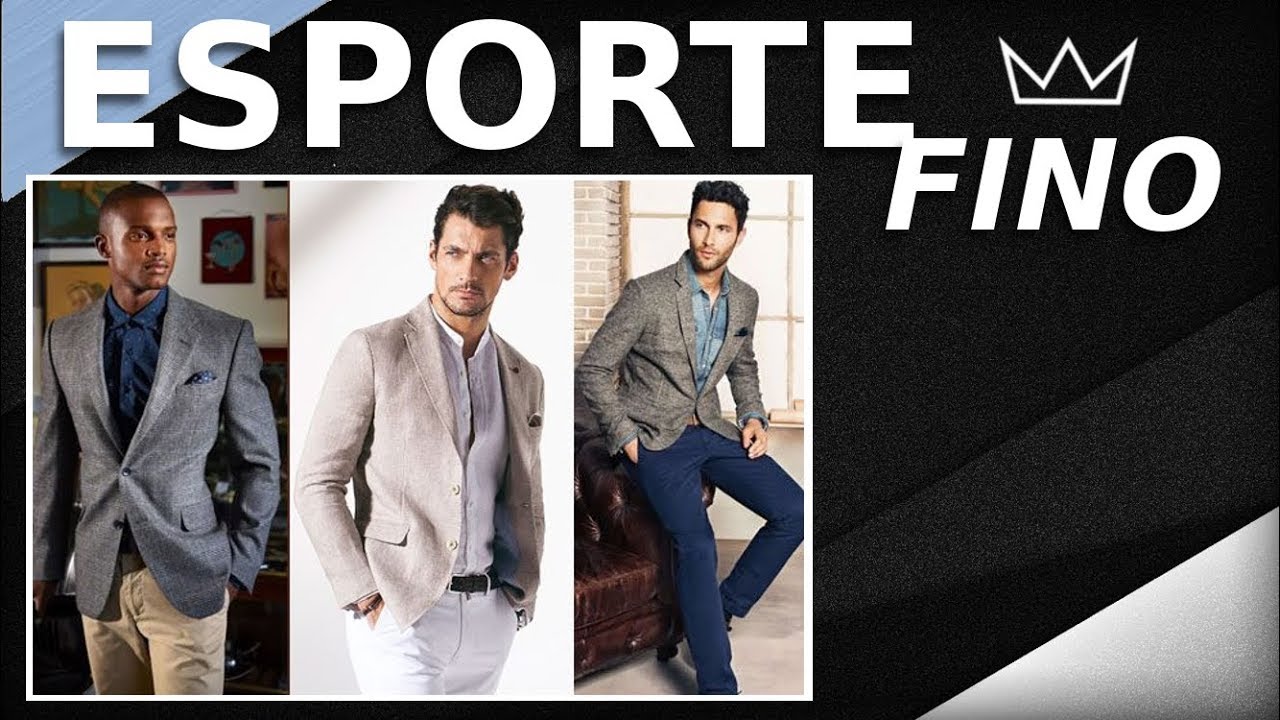 Como acertar no look ESPORTE FINO masculino