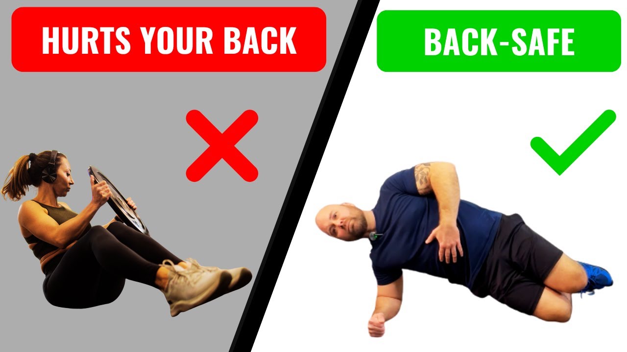 Avoid these ab exercises if you have back pain