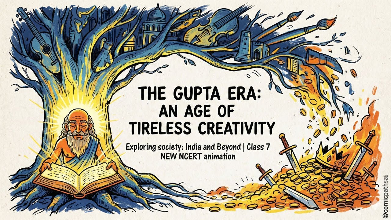 The Gupta Era: An Age of Tireless Creativity | Class 7 New NCERT Ch-6 | Art, Culture & Polity