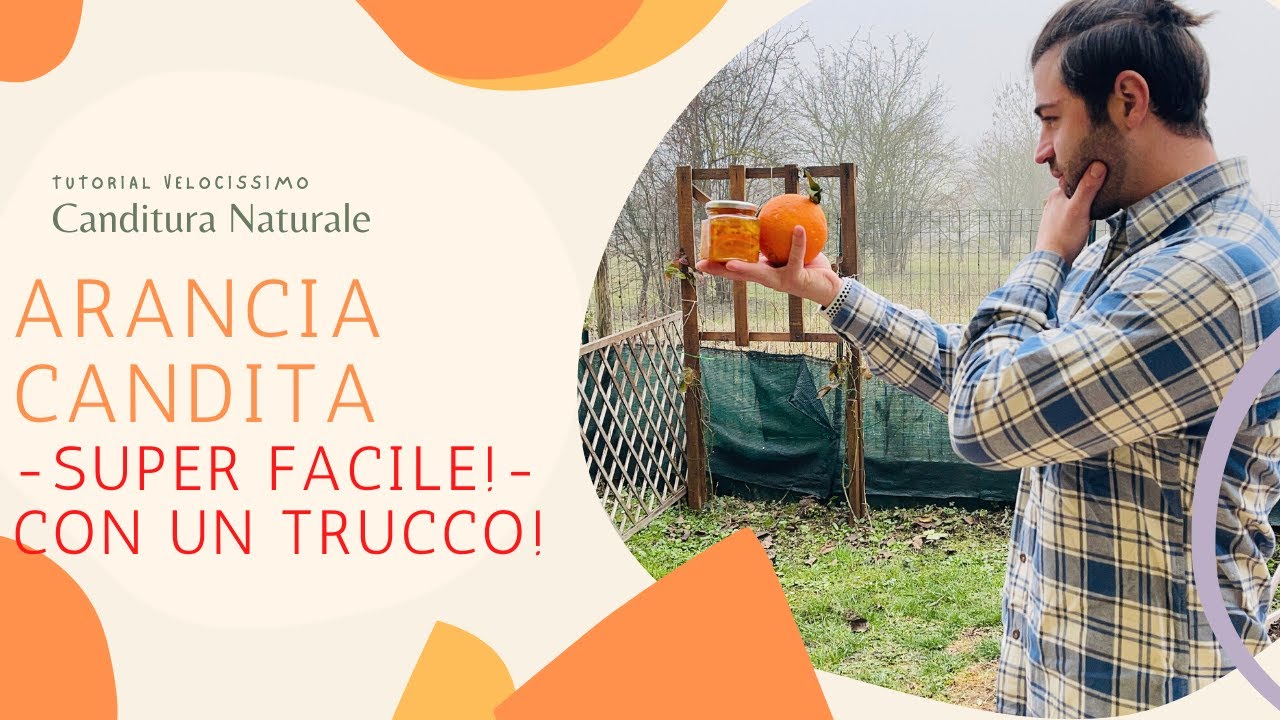Arance BIO CANDITE ricetta facilissima  🍊 metodo veloce , fatte in casa ! - SCORZA D'ARANCIA -