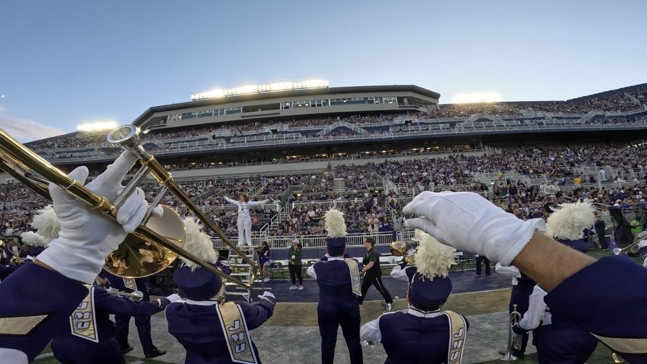 JMU Marching Royal Dukes Halftime Show | 8/30/2025