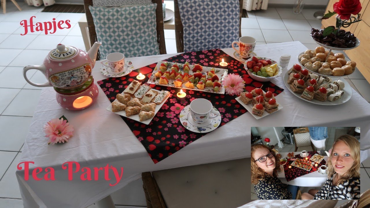 Hoe Maak Je Een High Tea ☕🧁🍰 (Met  Zusje) Zoetige & Hartige Hapjes