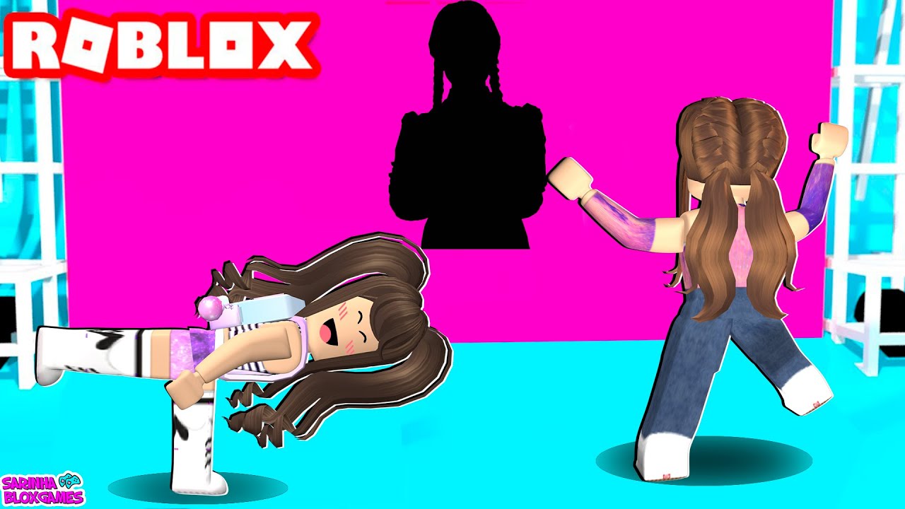 DESAFIO DO BURACO NA PAREDE - Hole in the Wall- Roblox