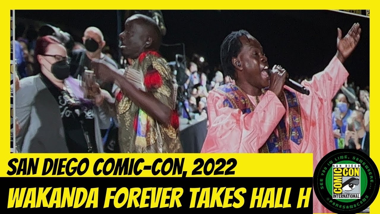 Black Panther Wakanda Forever Musical Performance MCU Hall H Marvel San Diego Comic-Con (SDCC) 2022