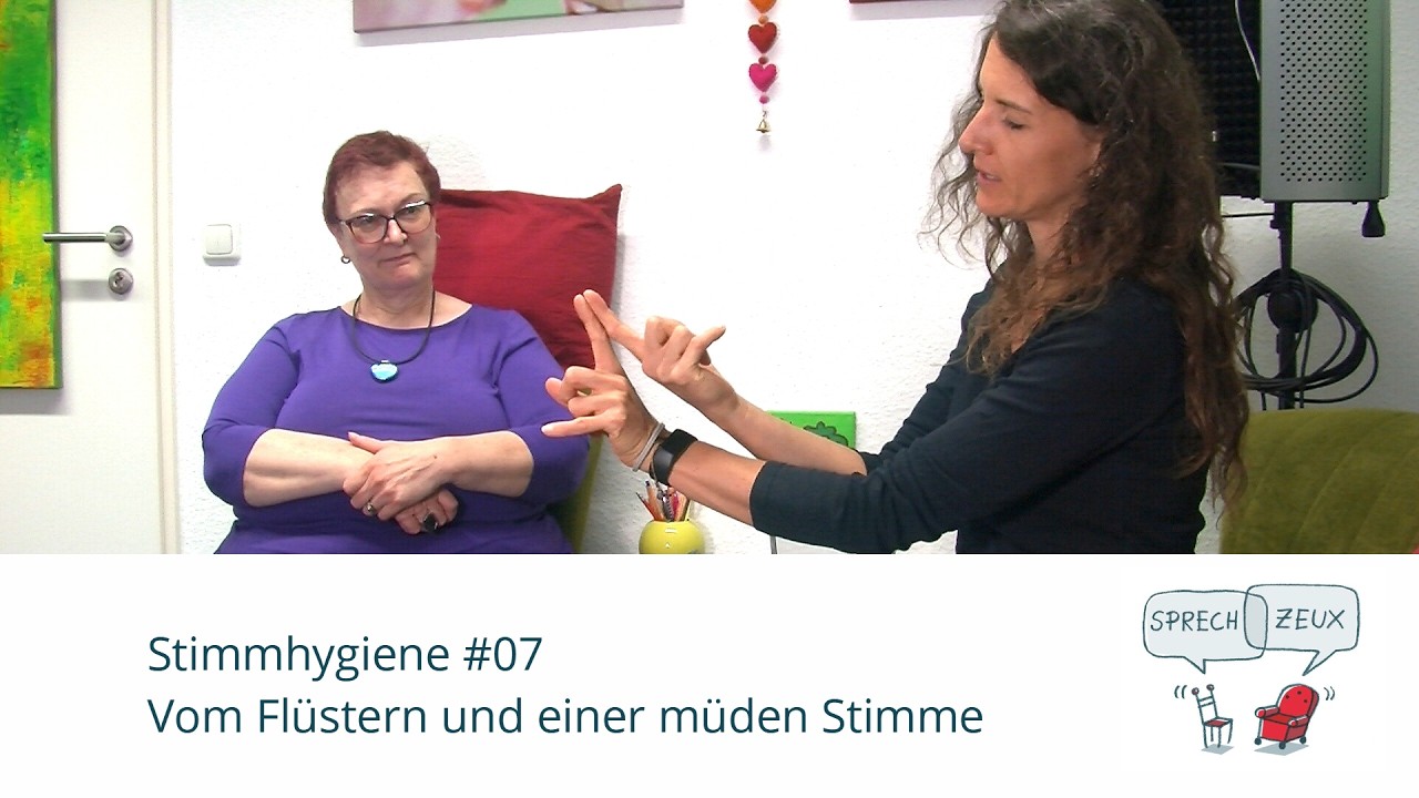 Stimmhygiene #07 - Vom Flüstern und einer müden Stimme