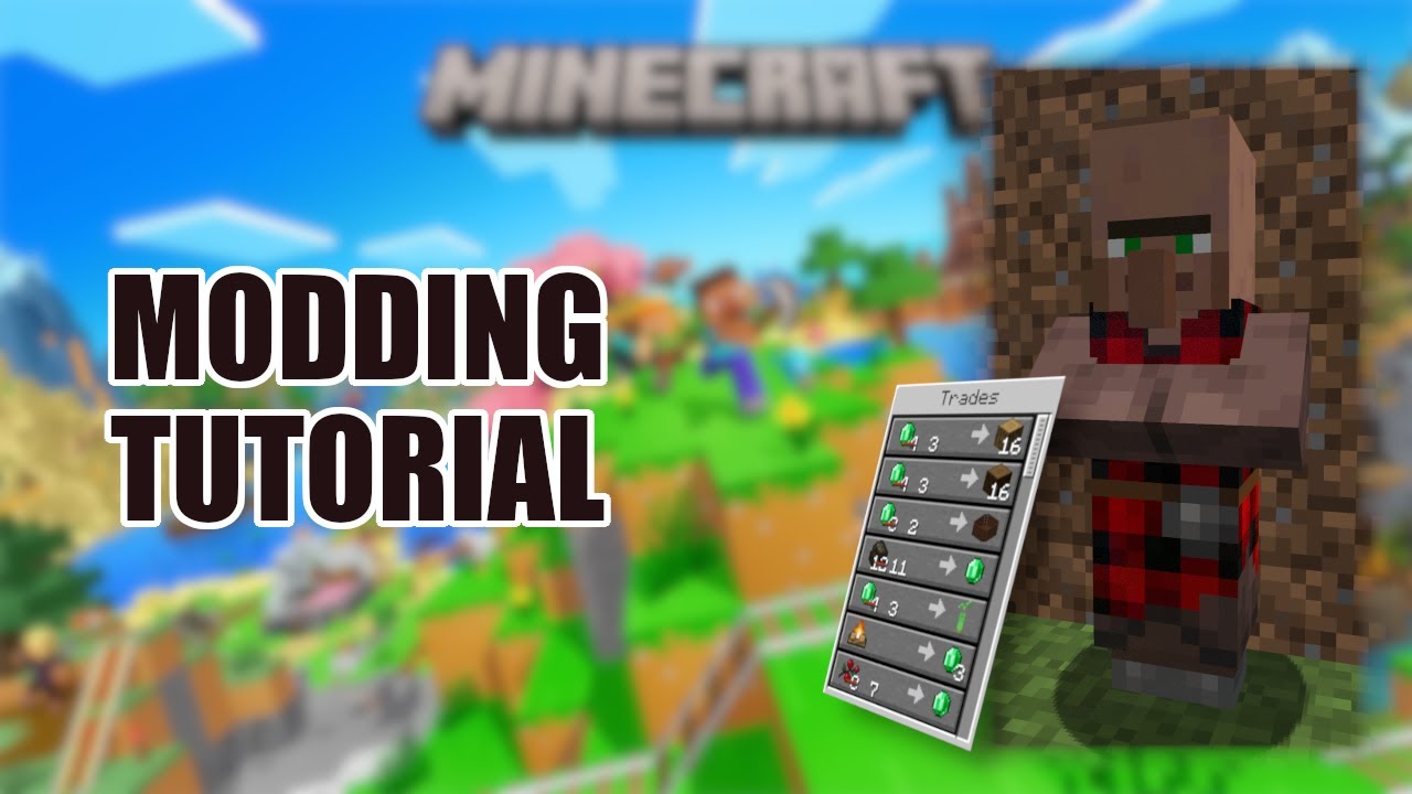Eigene Villager - Minecraft Modding ohne programmieren!