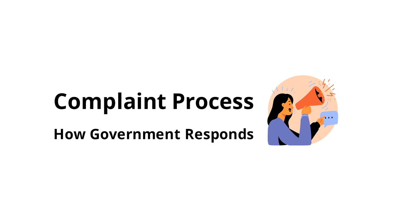 How Government Handles Complaints