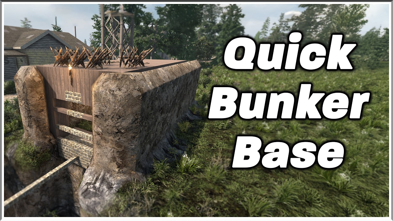 This Scalable Bunker Base - for Day 1 to 700 (7D2D 2.5)