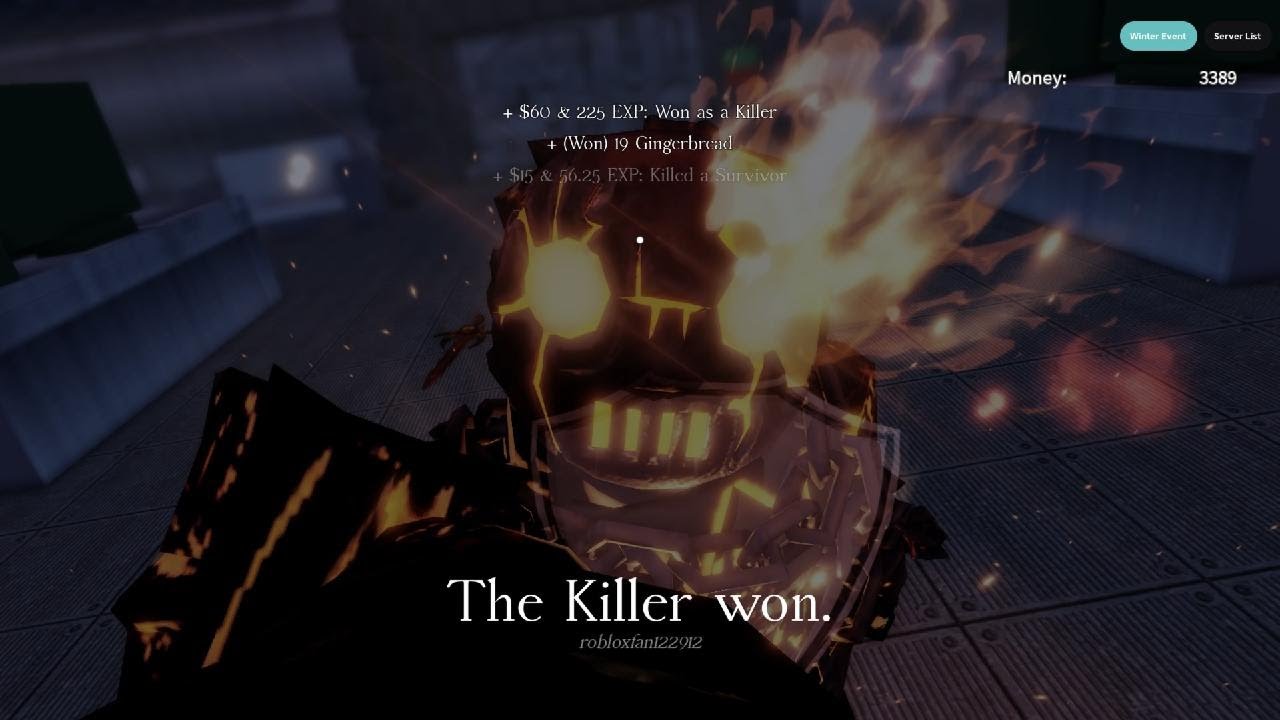 Late upload of me cooking as slasher on the 13th