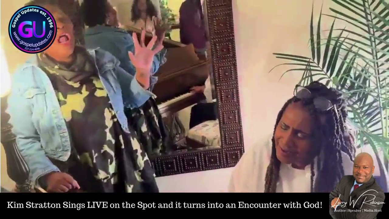 Kim Stratton's Gospel Singing on the Spot Turns Into an Encounter with God! A Must-See Moment!