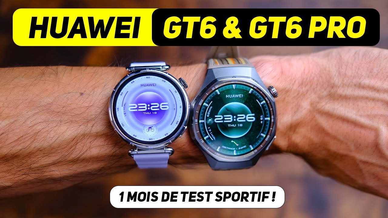 Le rapport qualité prix est TOP ! TEST Huawei GT6 PRO : La meilleure montre connectée ?