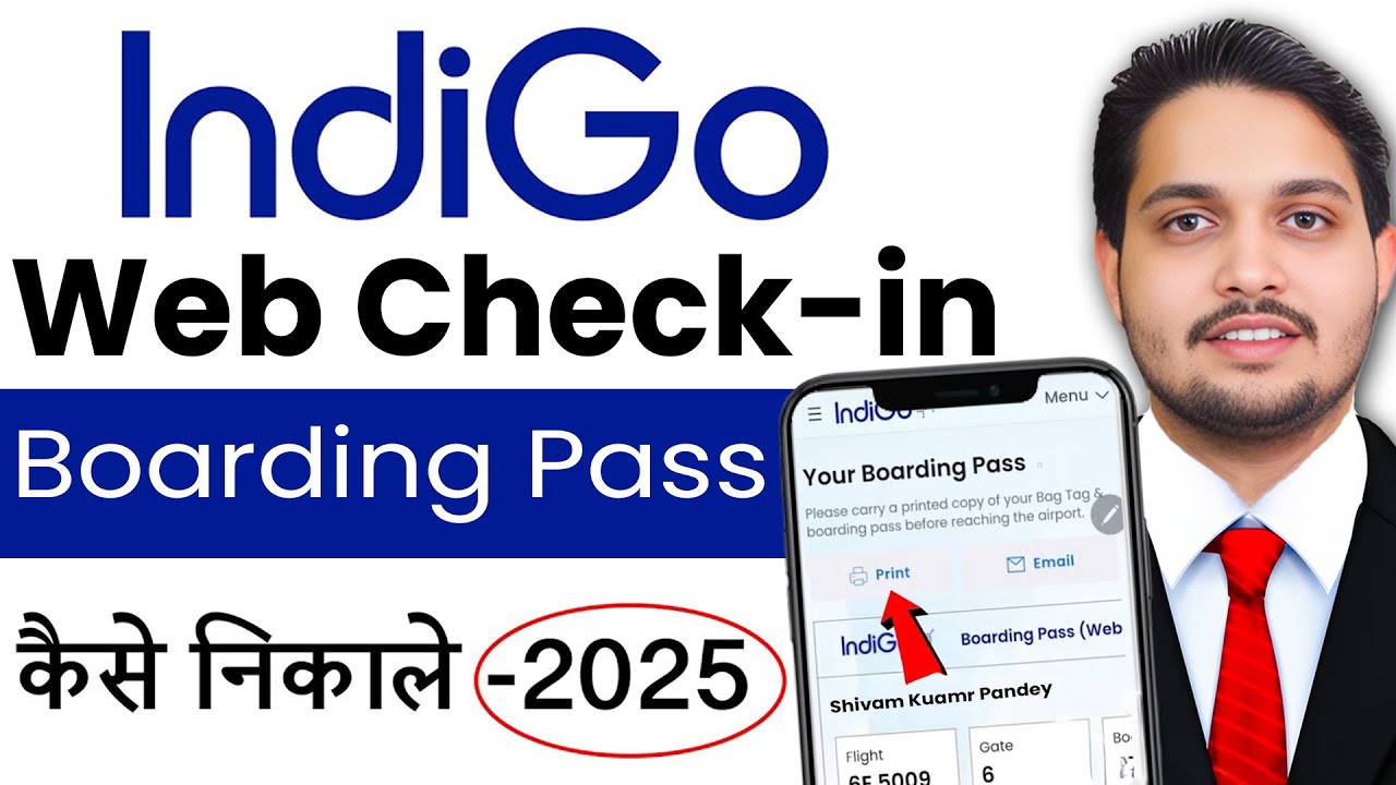 Indigo Web Check in Domestic Online | Web Check Indigo | Indigo Boarding Pass Online | Indigo Flight
