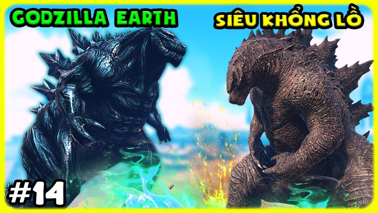 ARK MOD KAIJU NEW #14 MÌNH THỬ SỨC MẠNH CỦA GODZILLA EARTH VỚI KICH THƯỚC SIÊU KHỔNG LỒ - TÝ TIỀN TỈ