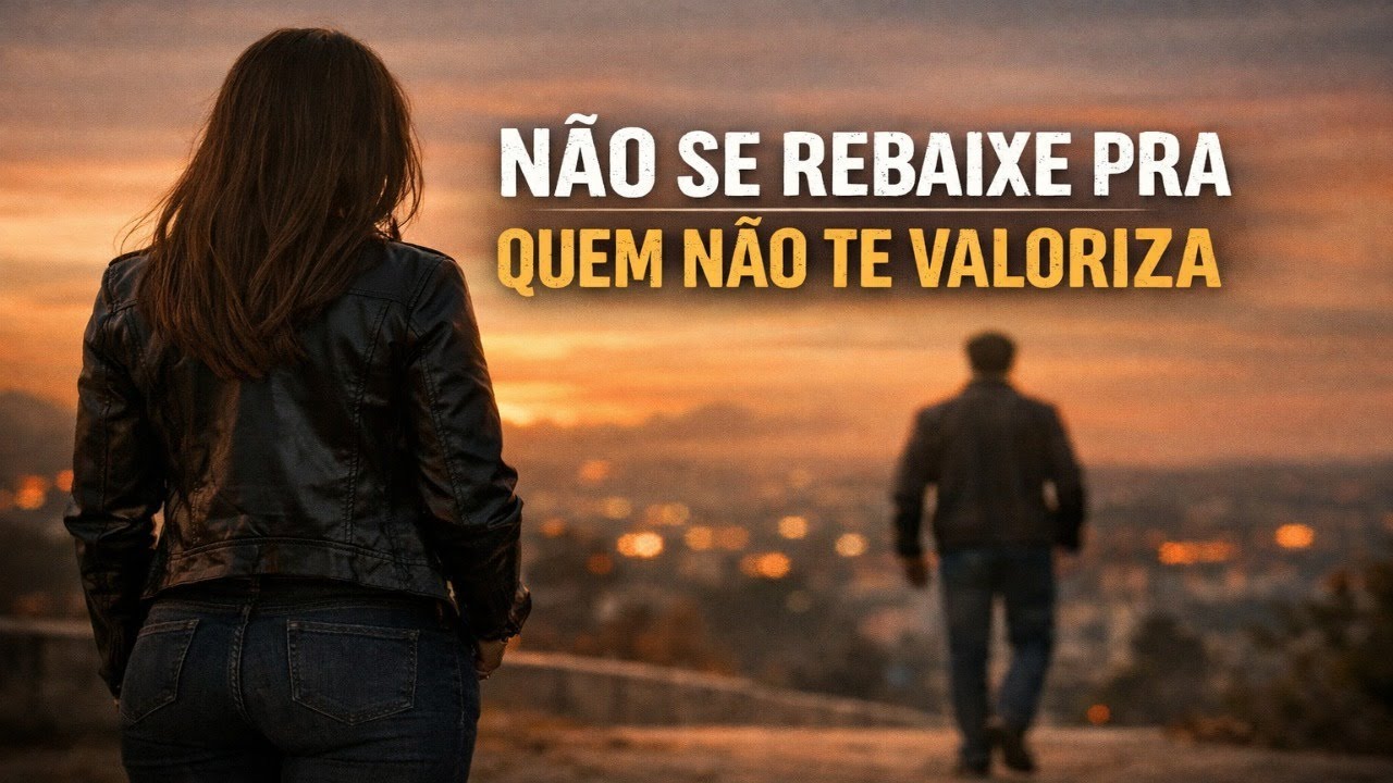 PARE DE CORRER ATRÁS — QUEM NÃO TE VALORIZA VAI SE ARREPENDER