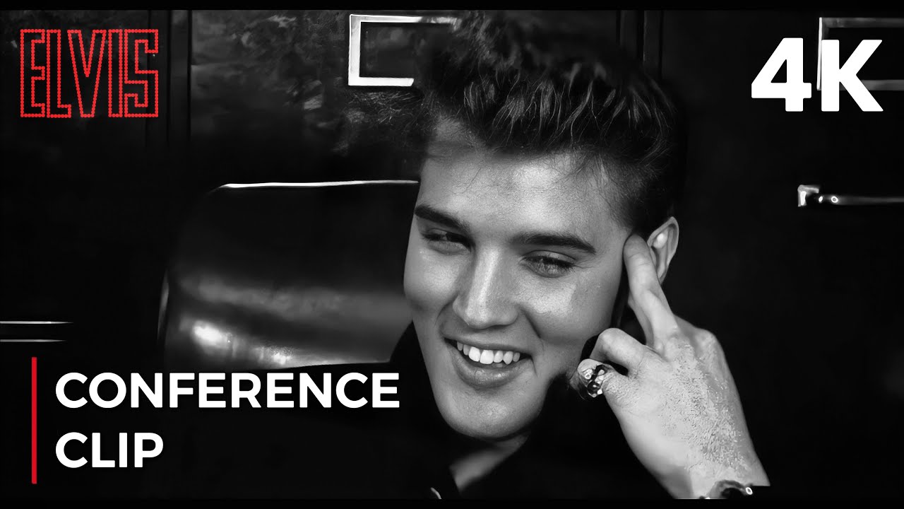 Elvis Presley - Elvis Talks '60 Press Conference Clip 4K Remastered | March 7, 1960 | Memphis, TN