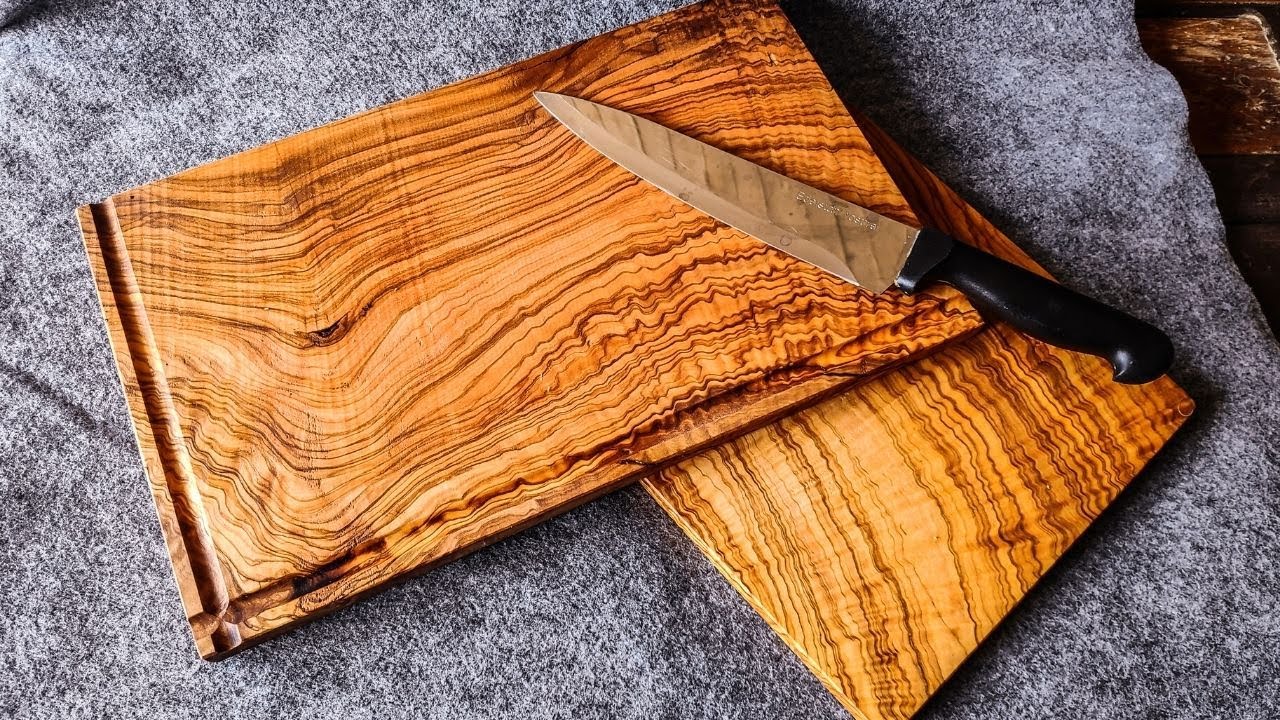 Olive Wood Cutting Board | Ξύλο Κοπής από ελιά