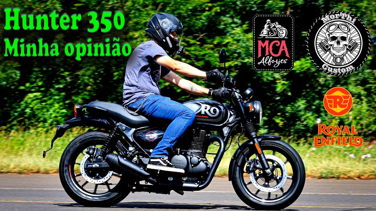 Royal Enfield Hunter 350 - Minha opinião