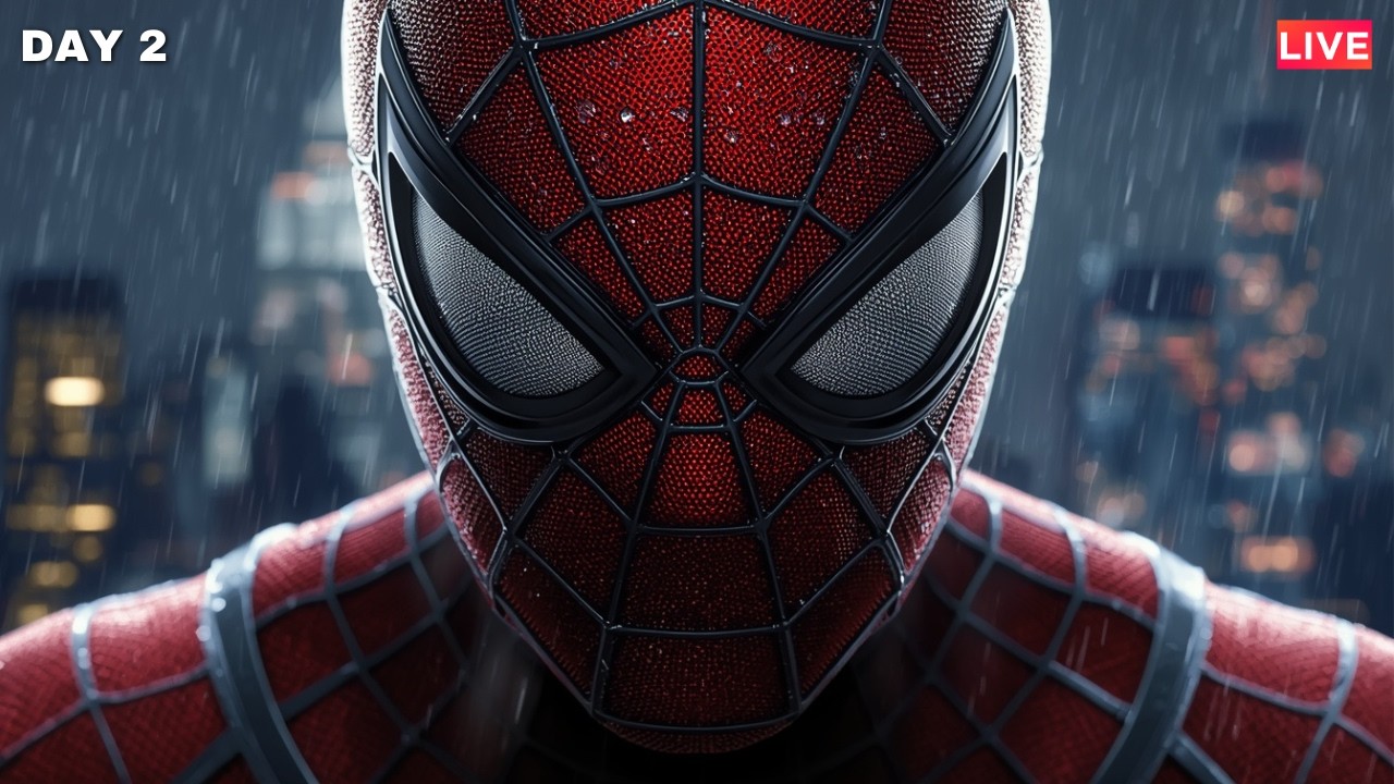 Spider-Man Remastered – Becoming the Friendly Neighborhood Hero | Day 2 🔴 LIVE  #SpiderManRemastered