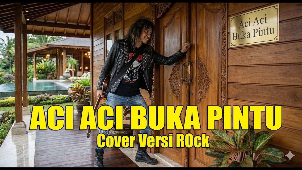 P. Ramlee  - Aci Aci Buka Pintu | Cover Versi Rock Modern (LIRIK)