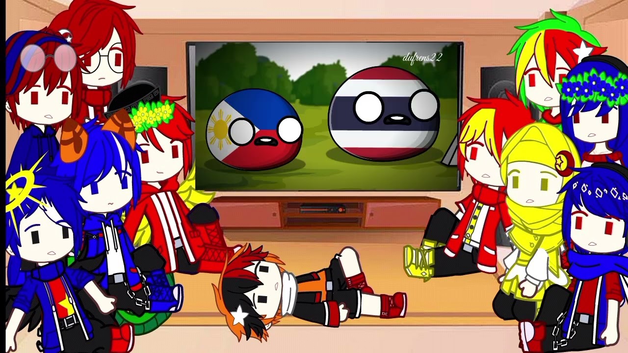 Reaction Countryhuman Part 3 || Ib video :@dufrens22 