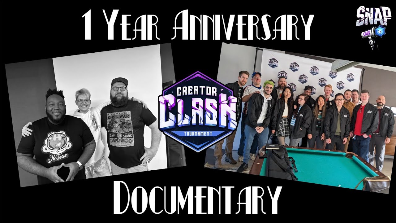 SNAPCast Presents:  The 1 Year Anniversary of the Creator Clash Documentary | Marvel Snap
