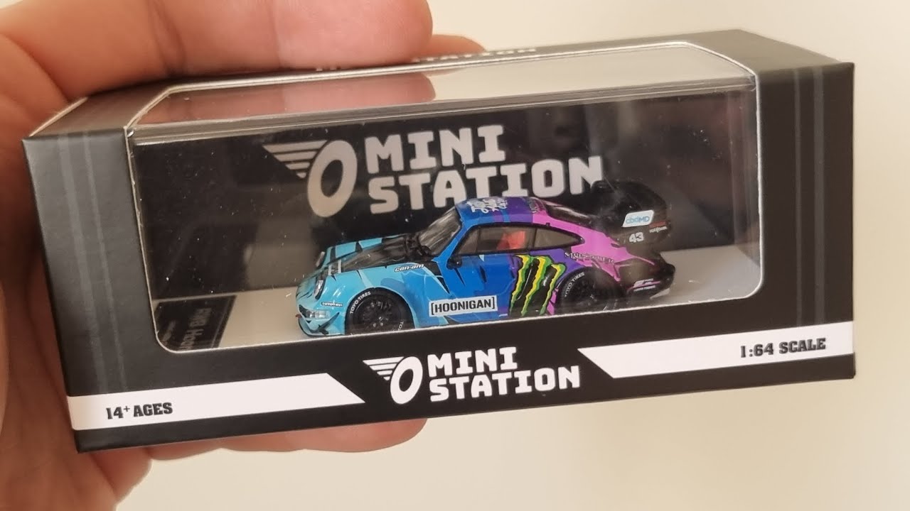 Ken Block Porsche Hoonigan mini station Diecast 1/64 #Diecast #kenblock