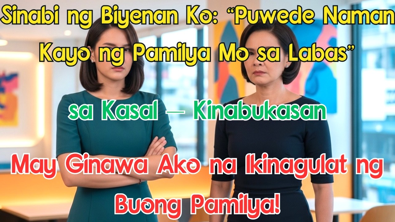 Sinabi ng Biyenan Ko: “Puwede Naman Kayo ng Pamilya Mo sa Labas” sa Kasal Kinabukasan, May Ginawa
