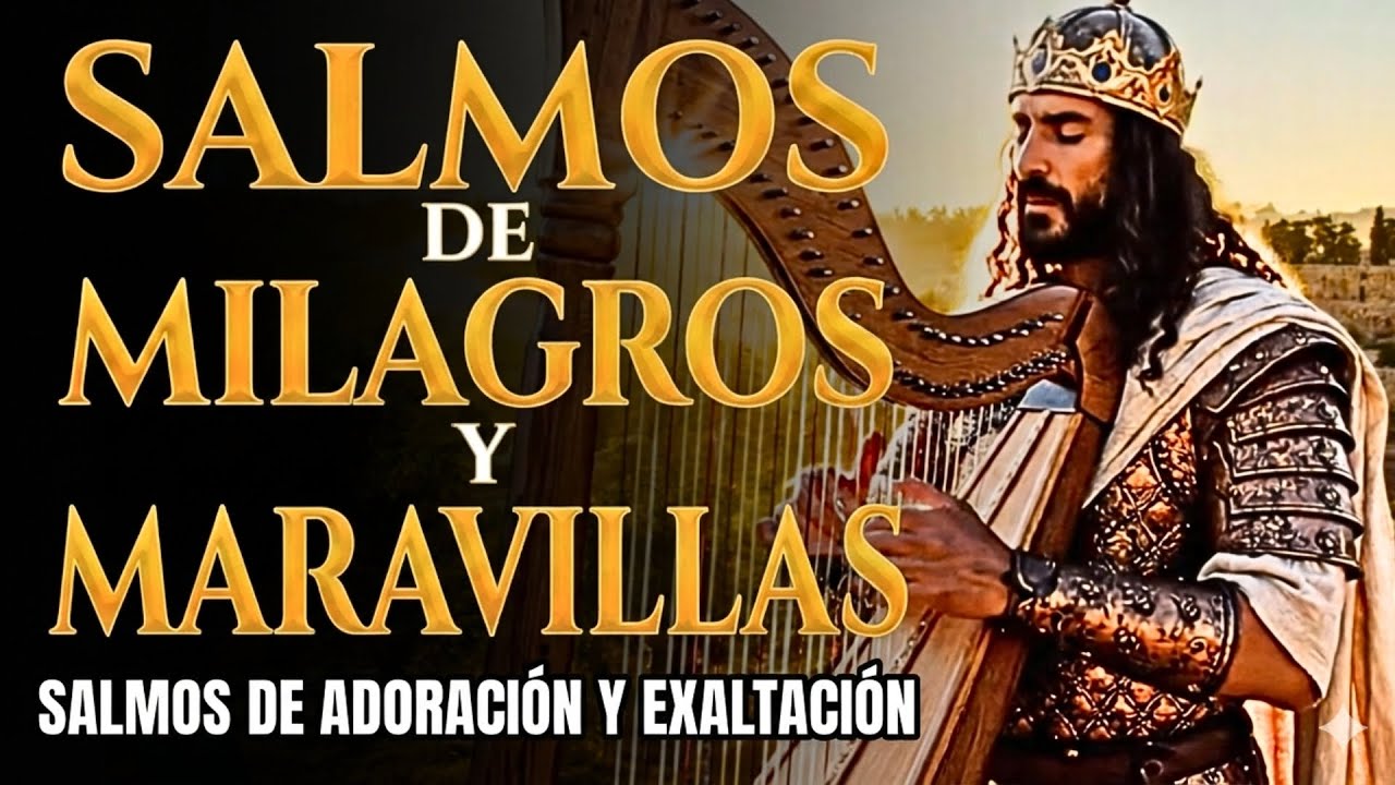 SALMOS DE ADORACIÓN Y EXALTACIÓN AL ALTÍSIMO | Adoración de Poder  y Gloria #salmos  #musicahebrea