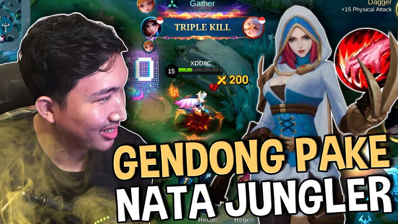 KITA GENDONG GENDONG DI RANK PAKE NATALIA JUNGLER !! - Mobile Legends #MLBBIDCreator