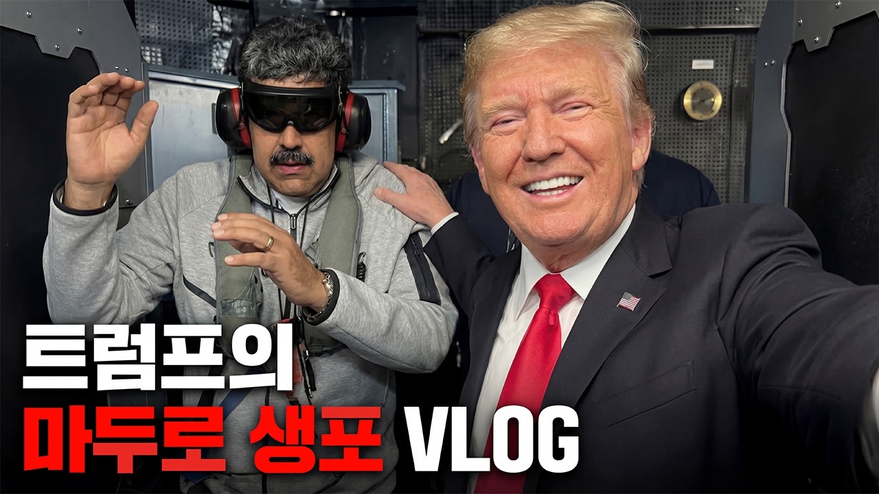 트럼프의 마두로 생포 VLOG