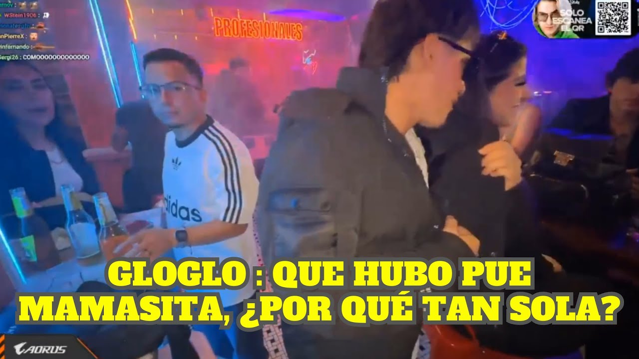 GLOGLO Y JULIETA DIVIRTIENDOSE EN LA NOCHE DE TEJO