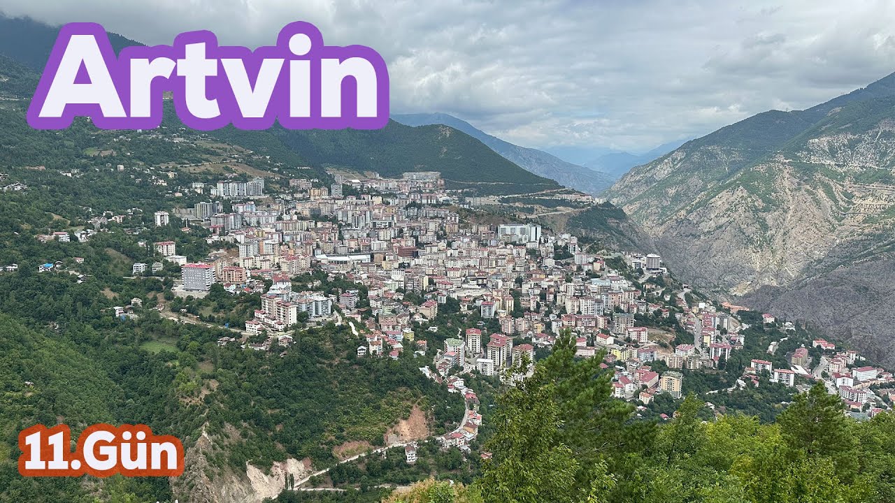 Motosikletle Türkiye | 11.Gün  Atatepe Manzarası  |  Artvin