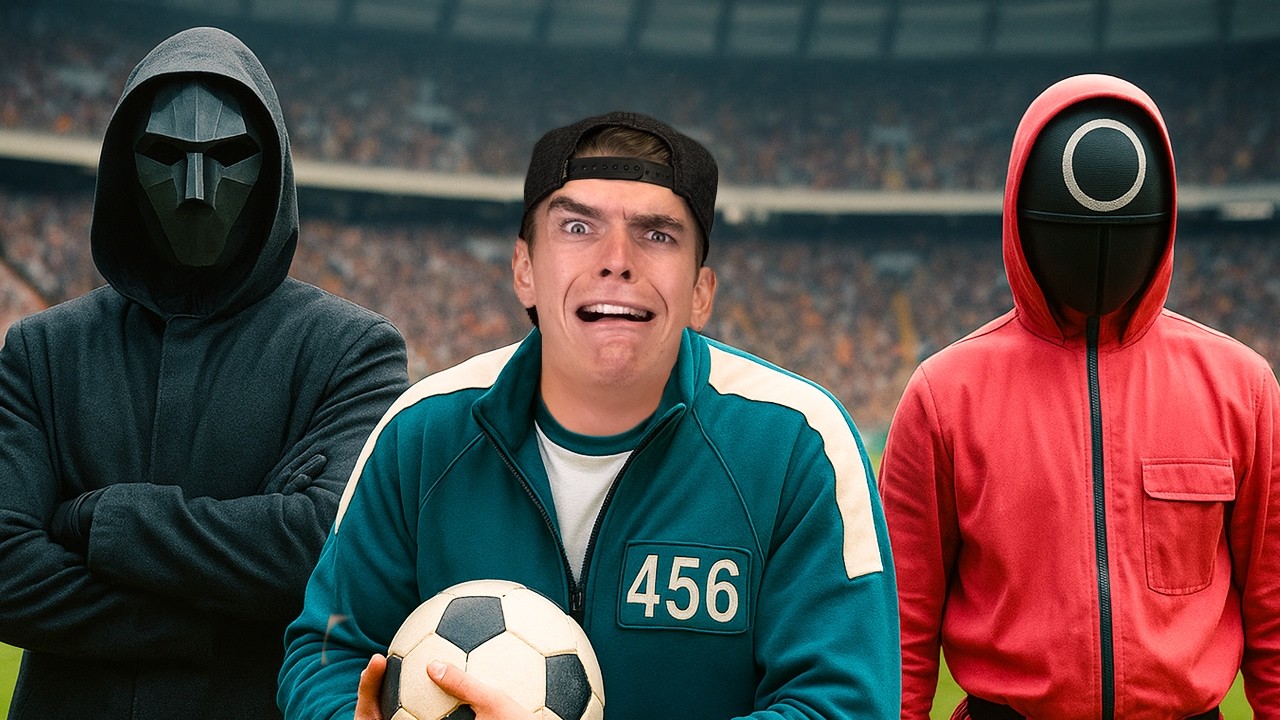 WAT ALS… Je VOETBALWEDSTRIJD Verandert In SQUID GAME? - Addo & Nick Comedy Sketch