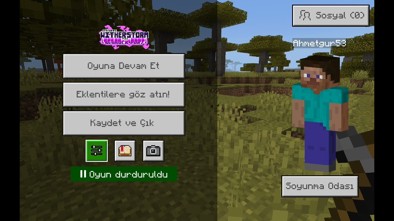 Ben vs wither storm!!!