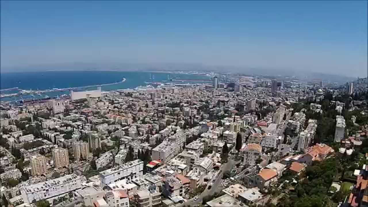 Phantom Vision+ flight above Haifa