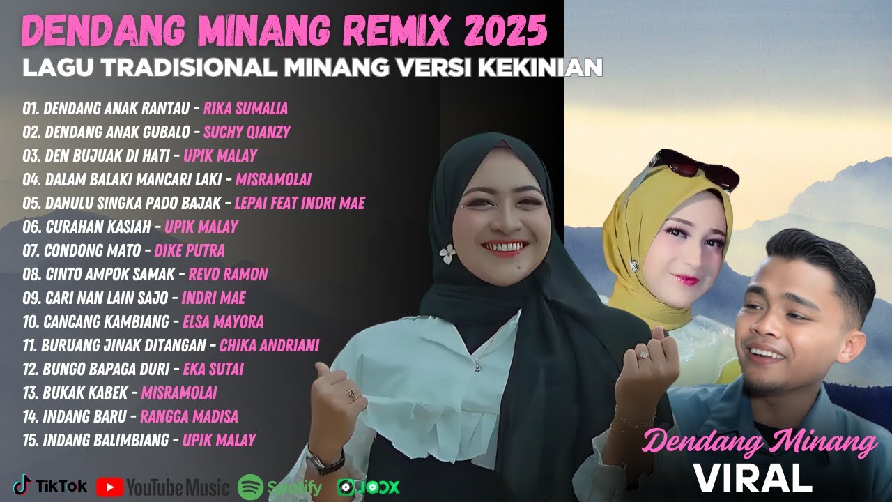 Dendang Minang Remix 2025 – Lagu Tradisional Minang Versi Kekinian